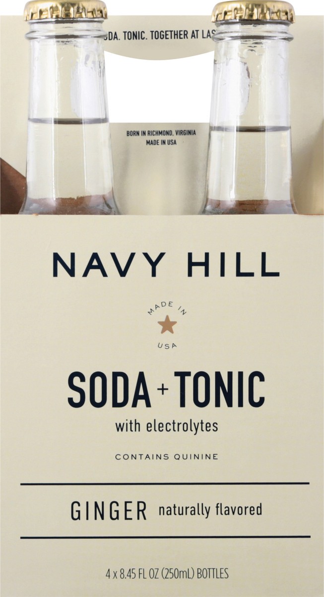 slide 6 of 13, Navy Hill Soda Tonic Ginger - 33.8 oz, 33.8 oz