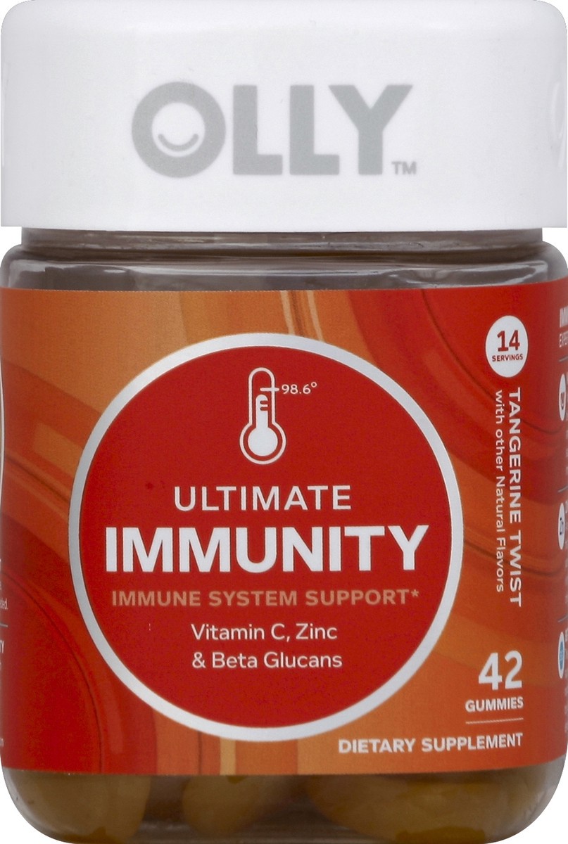 slide 1 of 2, Olly Ultimate Immunity 42 ea, 42 ct