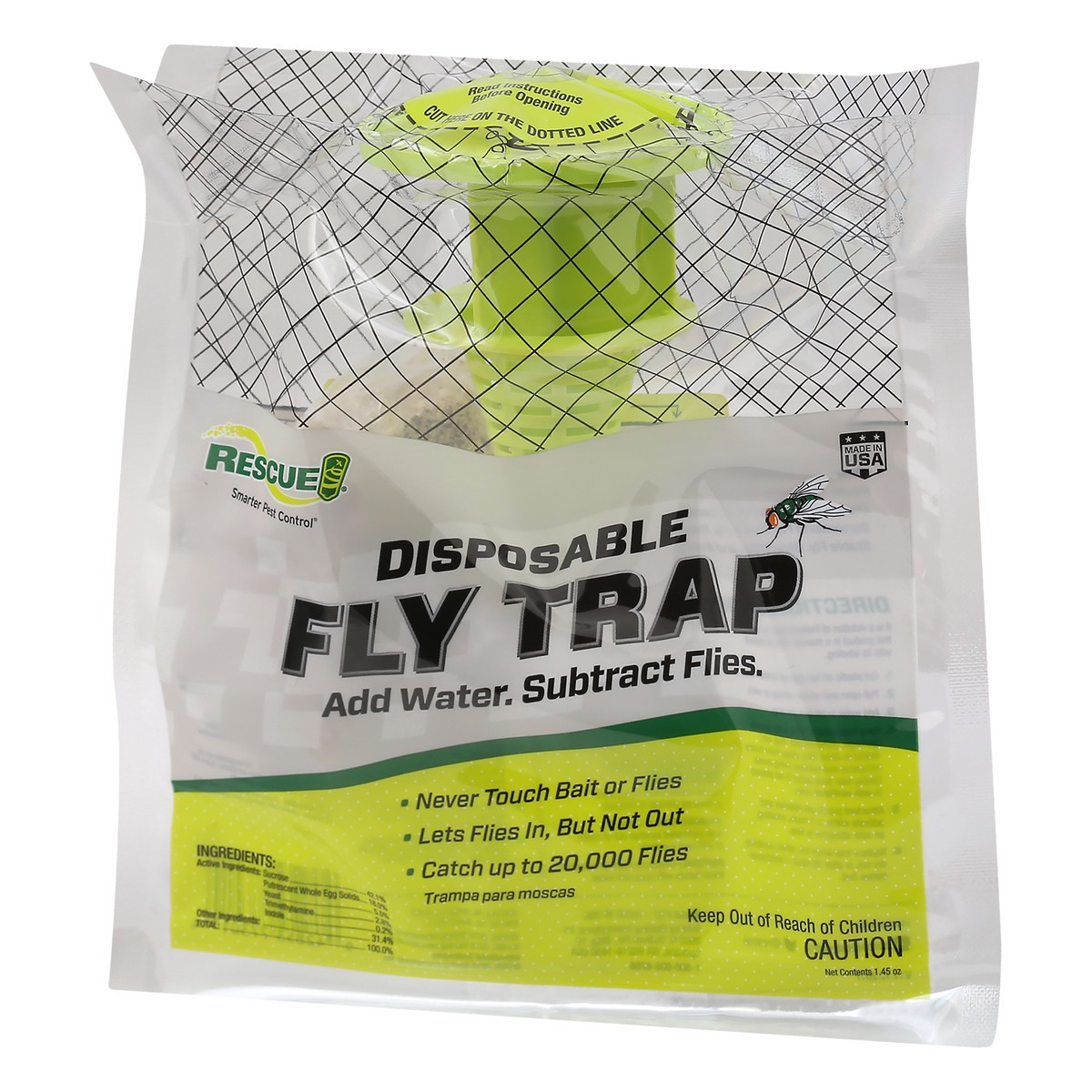 slide 3 of 9, RESCUE! Rescue Disposable Fly Trap, 12 ct