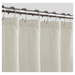 Zenna Home Norwich Microfiber Shower Curtain Liner, 70 in x 72 in, White