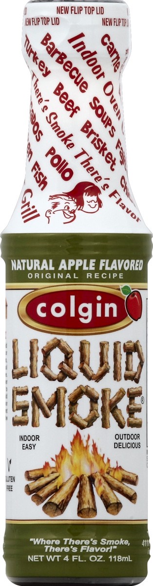 slide 2 of 2, COLGIN Sauce Liquid Smoke Apple, 4 oz