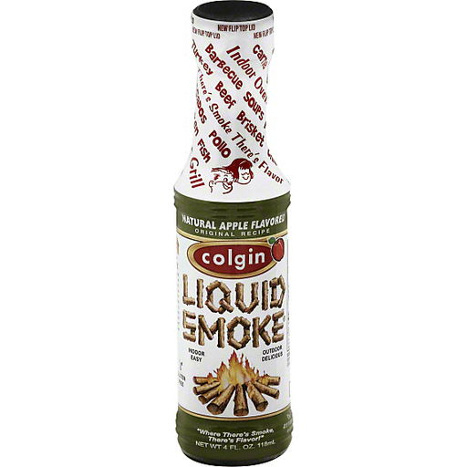 slide 1 of 2, COLGIN Sauce Liquid Smoke Apple, 4 oz