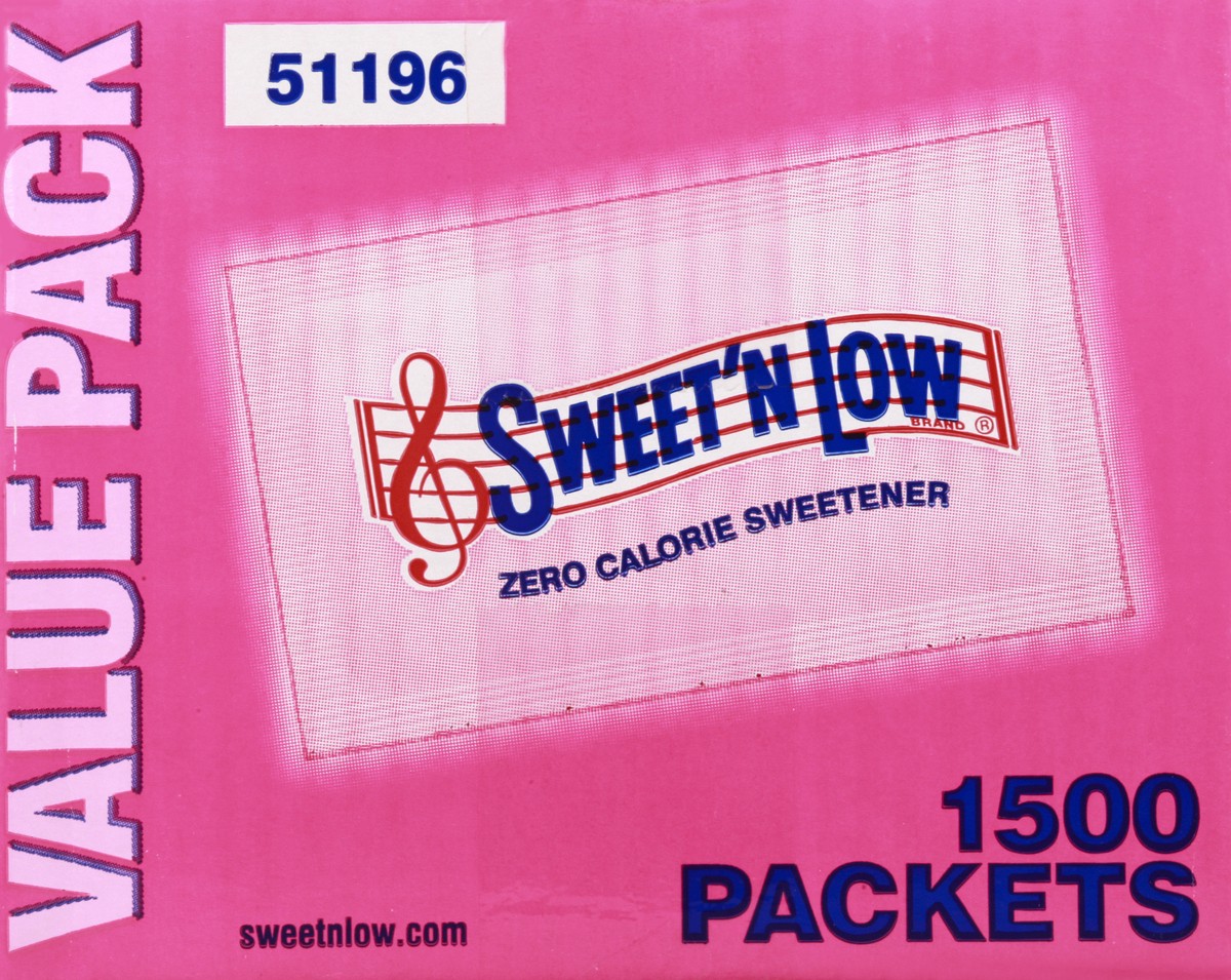 slide 6 of 13, Sweet'N Low Value Pack Zero Calorie Sweetener 1500 ea, 1500 ct