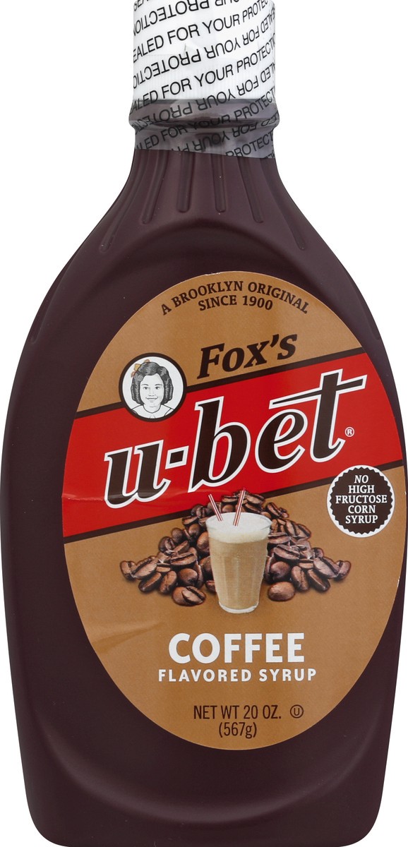 slide 2 of 2, Fox's U-Bet Coffee - 20 oz, 20 oz