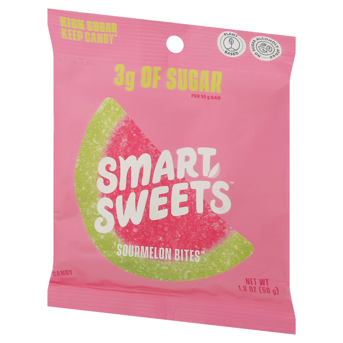 slide 5 of 9, SmartSweets Sourmelon Bites Candy 1.8 oz, 1.8 oz