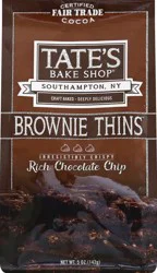 Tate's Bake Shop Brownie Thins 5 oz