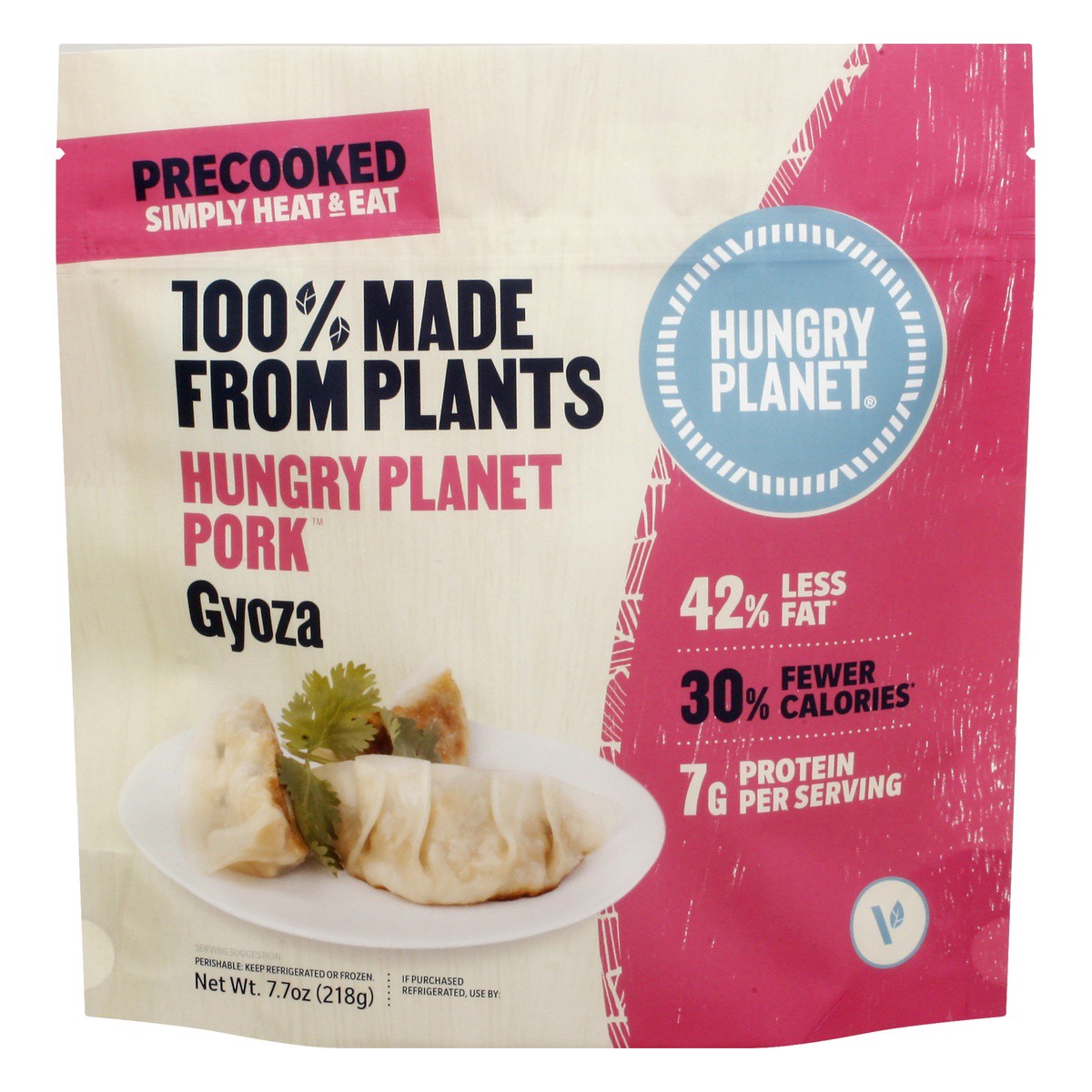 slide 1 of 1, Hungry Planet Precooked Pork Gyoza 7.7 oz, 7.7 oz