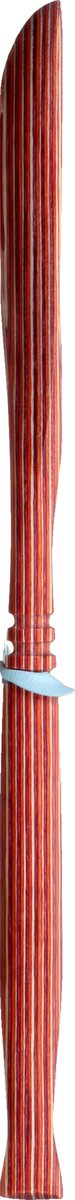 slide 2 of 9, Island Bamboo Red Pakkawood Slotted Spoon, 1 ct