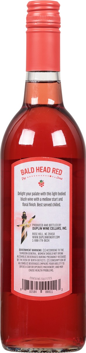 slide 2 of 9, Duplin Winery Duplin North Carolina Bald Head Red 750 ml Bottle, 750 ml
