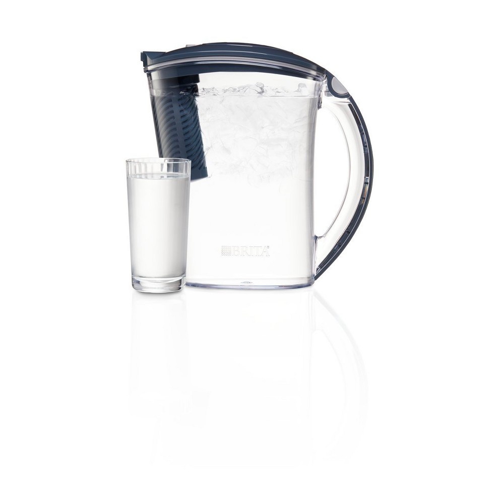 slide 6 of 11, Brita Stream Rapids Filter as You Pour Water Pitcher, 10 cup