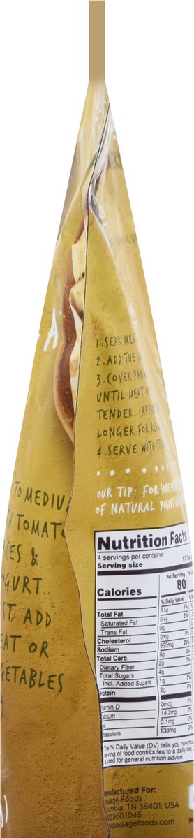 slide 6 of 9, Passage to India Tikka Masala Simmer Sauce - 13.2 oz, 13.2 oz