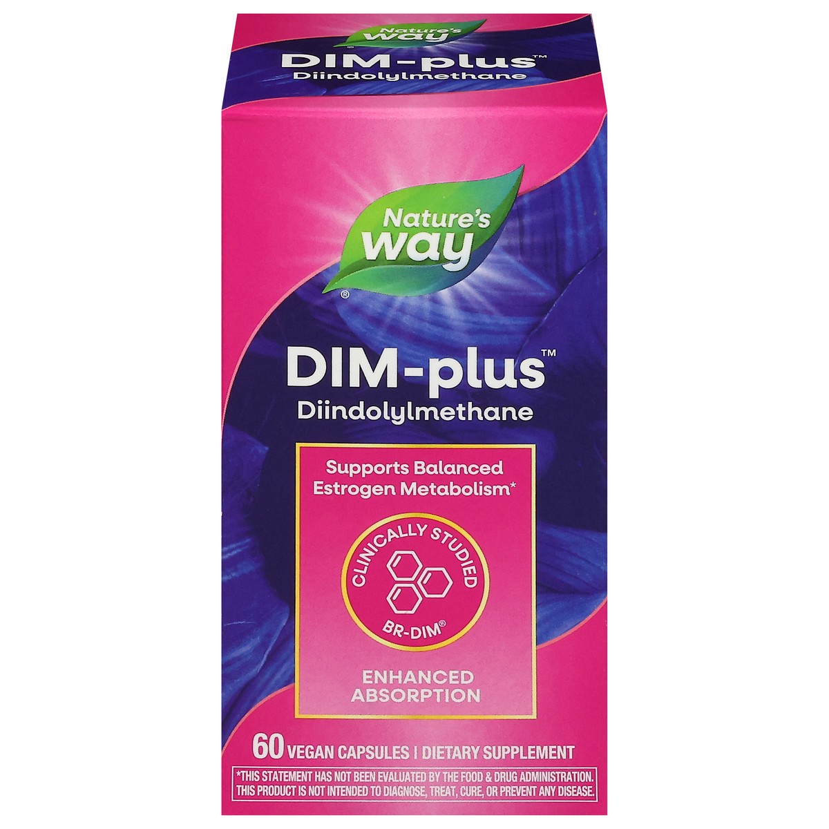 slide 1 of 9, Nature's Way DIM-Plus 60 Vegan Capsules, 60 ct