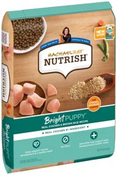 Rachael Ray Nutrish Puppy Real Chicken & Brown Rice Recipe Whole Health Blend Dry Dog Food, 14 lb. Bag (Rachael Ray)