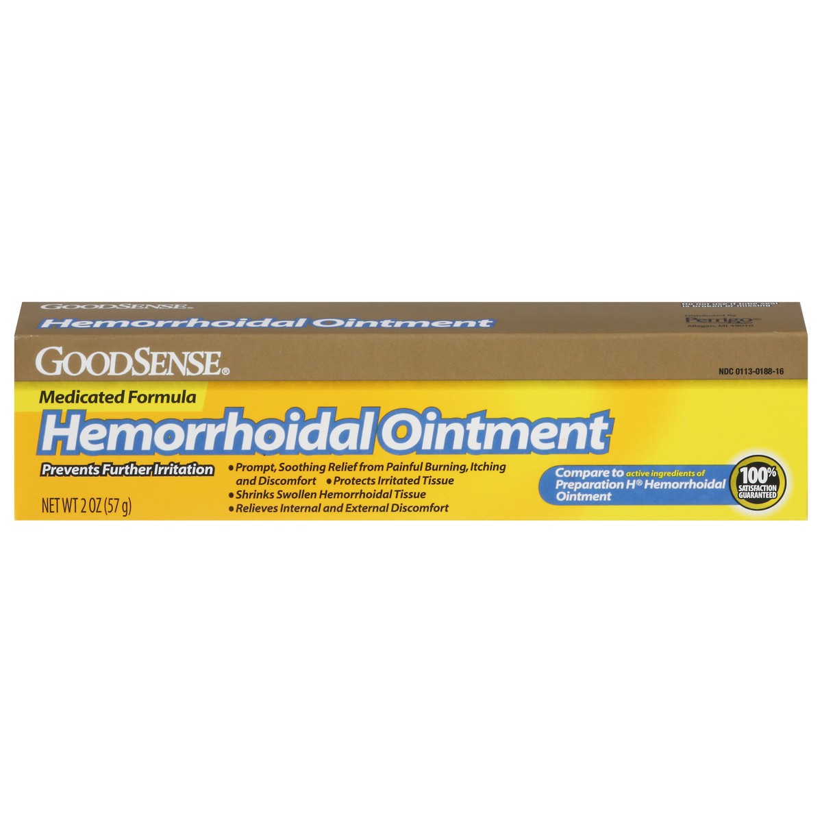 slide 8 of 13, Good Sense Medicated Formula Hemorrhoidal Ointment 2 oz, 2 oz