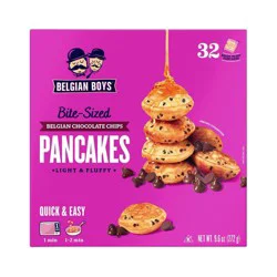 Belgian Boys Bite-sized Chocolate Chip Pancakes - 10.6oz