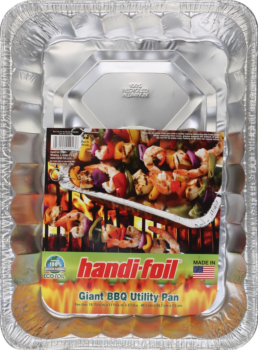 slide 2 of 4, Handi Foil BBQ Utility Pan 1 ea, 1 ct