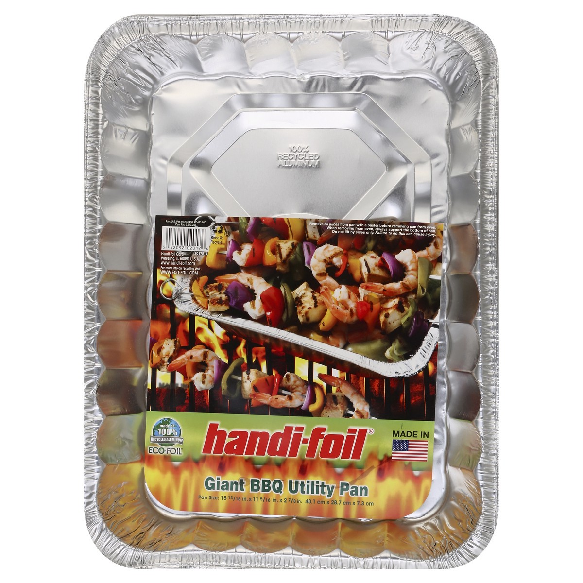 slide 4 of 4, Handi Foil BBQ Utility Pan 1 ea, 1 ct