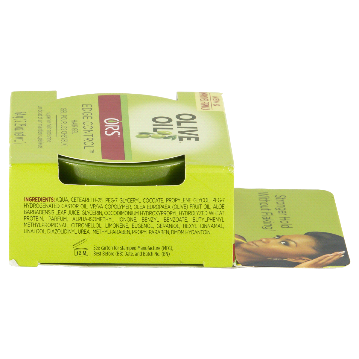slide 2 of 5, ORS Olive Oil Edge Control Hair Gel, 2.25 oz