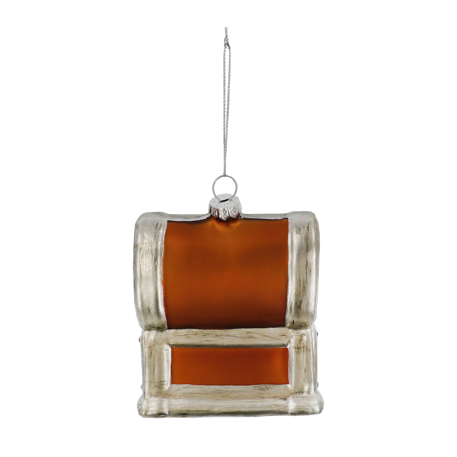 slide 3 of 4, 4.25" Glass Toolbox Ornament By Ashland, 4.25 in