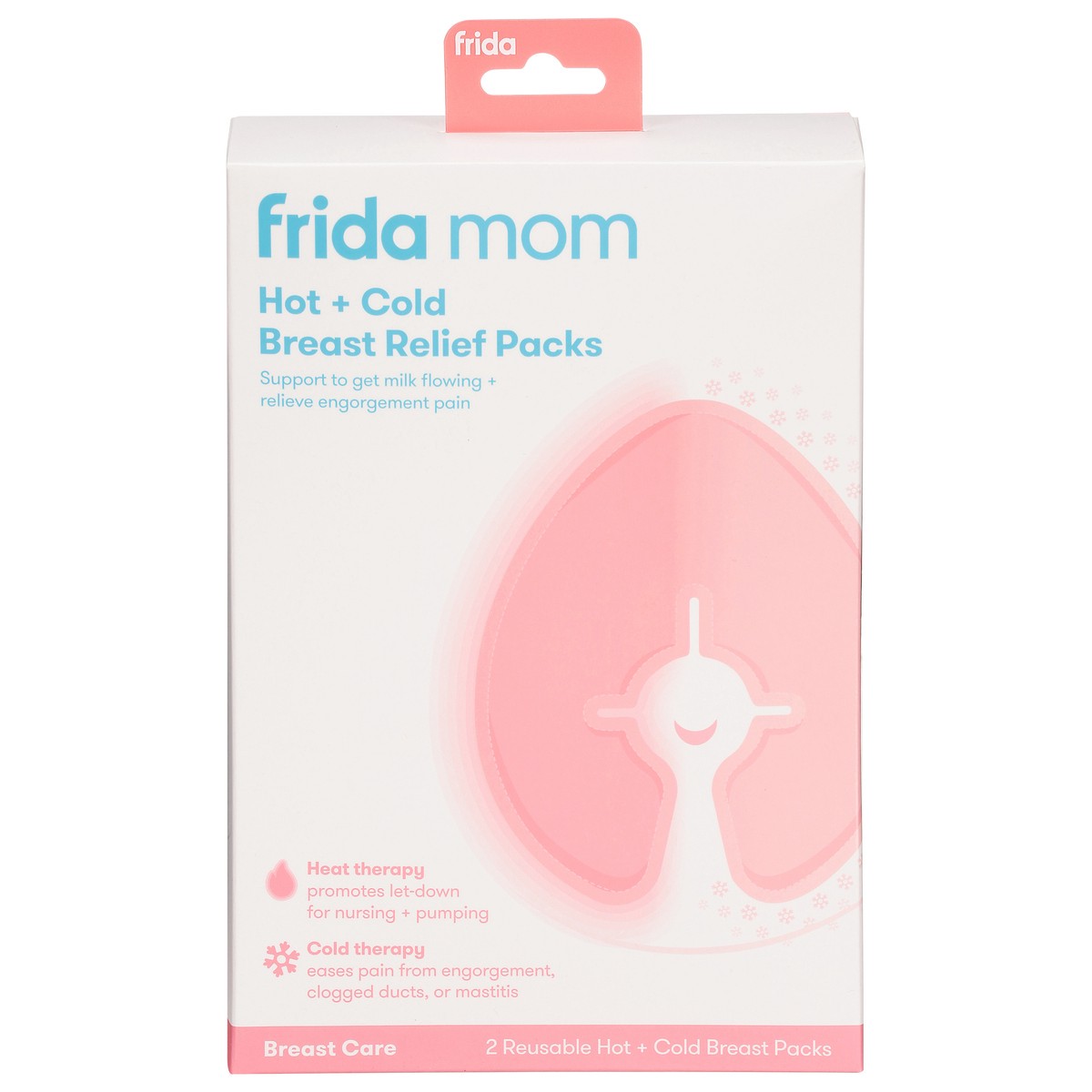 slide 1 of 13, Frida Mom Hot + Cold Breast Relief Packs 2 ea, 2 ct