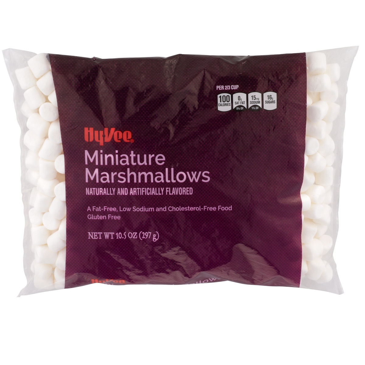 slide 1 of 1, Hy-vee Miniature Marshmallows, 10.5 oz