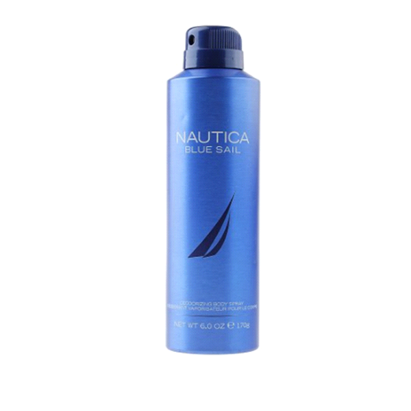 slide 1 of 1, Nautica Blue Sail Body Spray, 6 oz