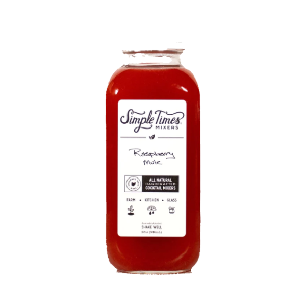 slide 1 of 1, Simple Solution Simple Times Mixers Raspberry Mule, 32 oz