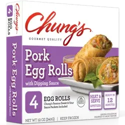Chung's Pork Egg Roll 