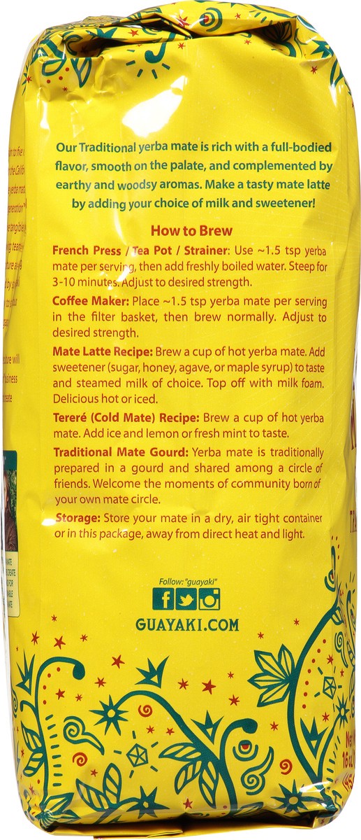 slide 3 of 9, Guayaki Loose Leaf Organic Traditional Yerba Mate - 16 oz, 16 oz