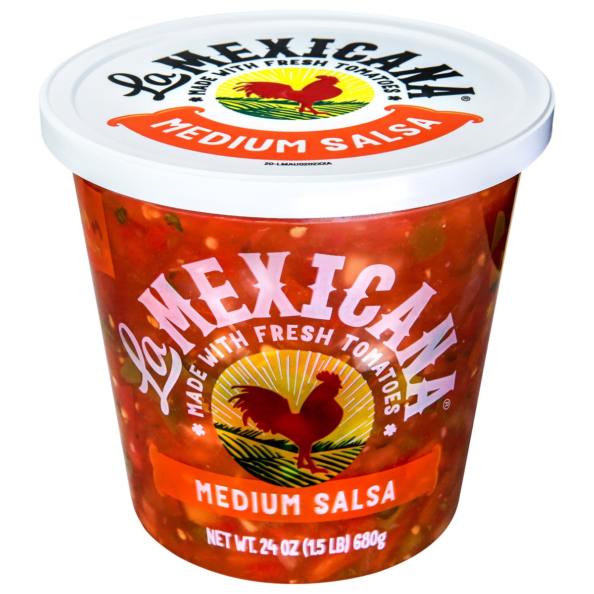 slide 1 of 9, La Mexicana Medium Salsa 24oz, 24 oz