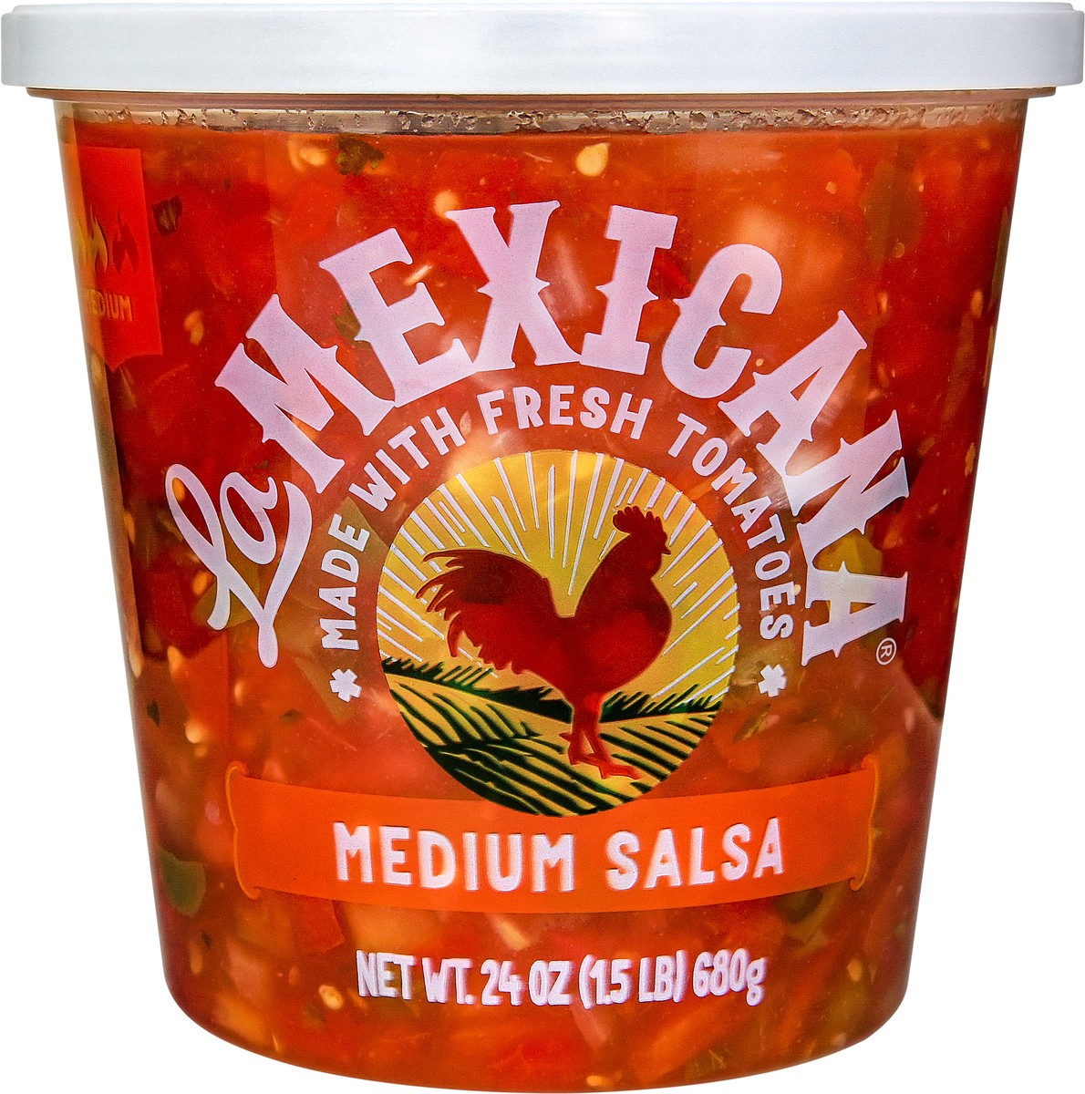 slide 6 of 9, La Mexicana Medium Salsa 24oz, 24 oz