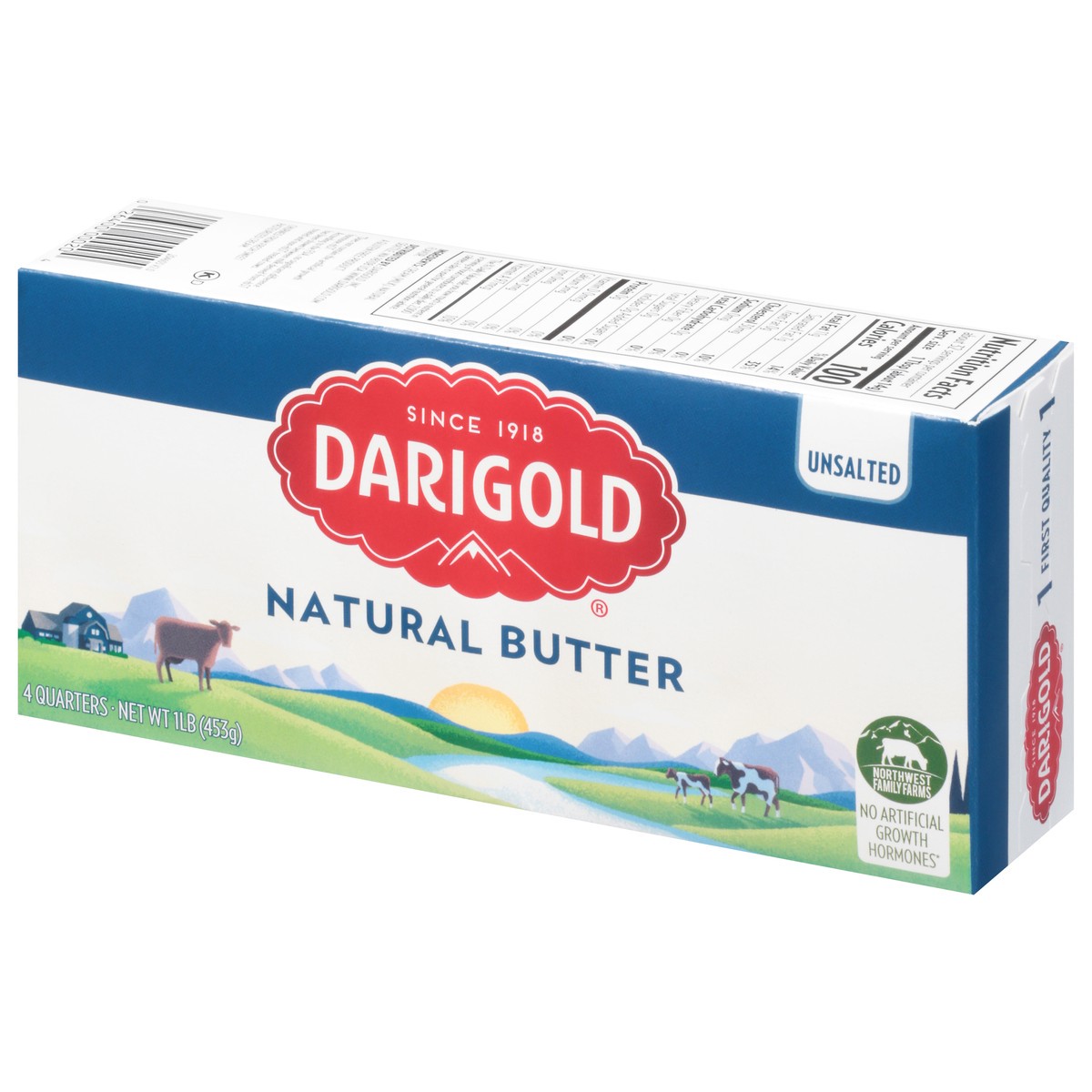 slide 3 of 9, Darigold Butter 1Lb:Unsalted:R Eg, 1 ct