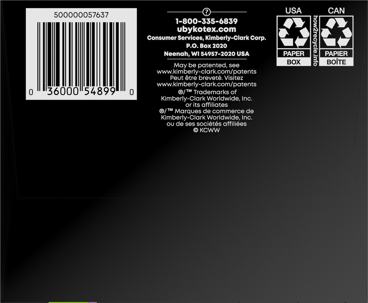 slide 4 of 10, U by Kotex Balance Ultra Thin Pads with Wings, Heavy Absorbency, 16 Count, 16 ct