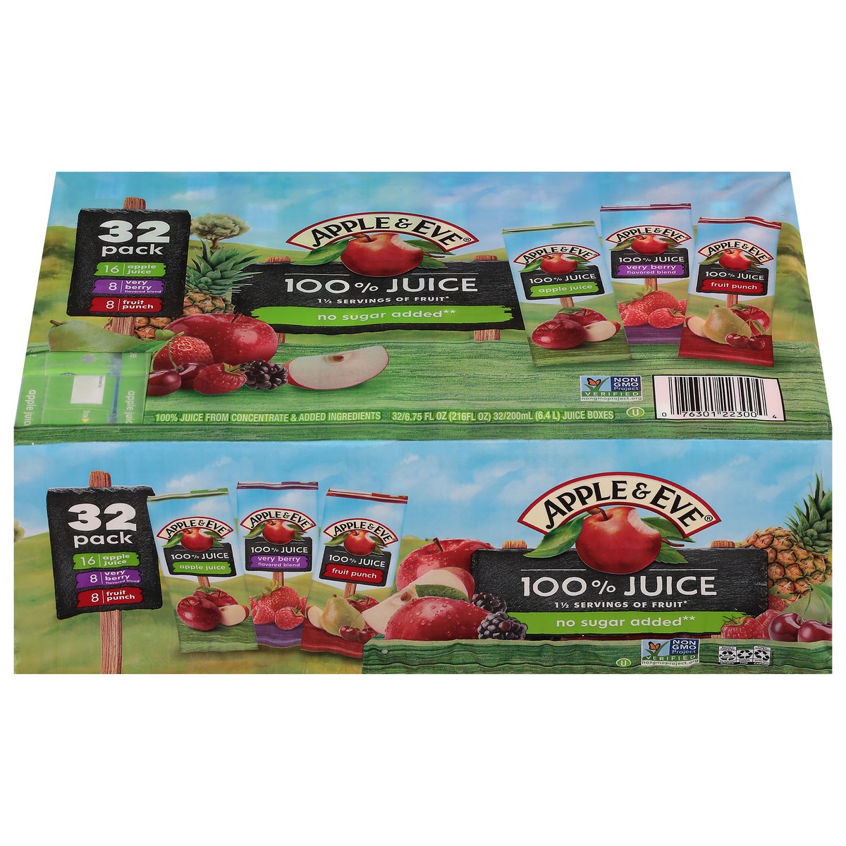 slide 1 of 10, Apple & Eve Apple/Very Berry/Fruit Punch 100% Juice - 32 ct, 32 ct