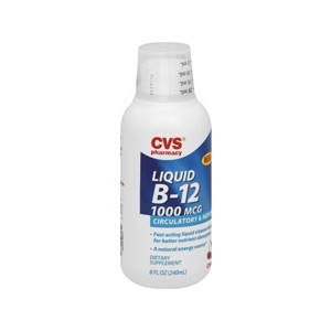 slide 1 of 1, CVS Health Liquid B-12 1000 Mcg, 8 fl oz