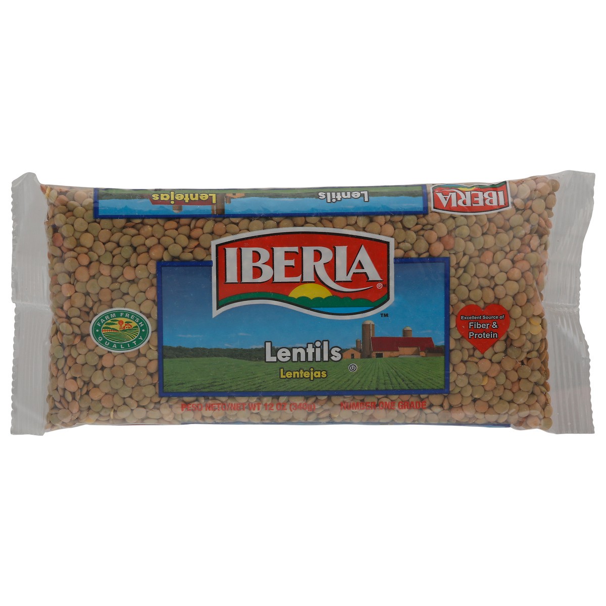 slide 1 of 12, Iberia Lentils 12 oz, 12 oz