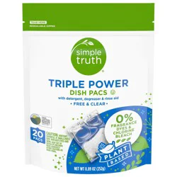 Simple Truth Triple Power Free & Clear Dishwasher Detergent Pacs