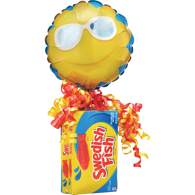 slide 1 of 1, Generic Balloon - Swedish Fish, 0.59 oz