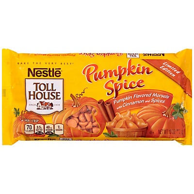 slide 1 of 5, Nestlé Toll House Pumpkin Spice Morsels, 10 oz