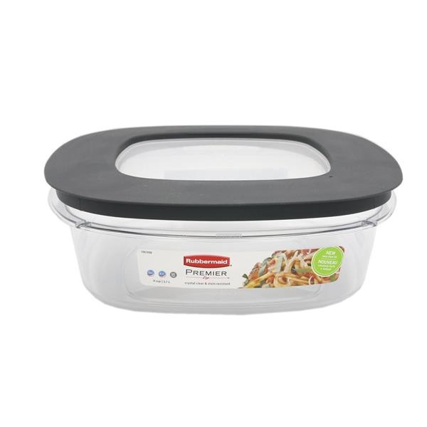 slide 1 of 4, Rubbermaid Premier Container & Lid, 9 cup