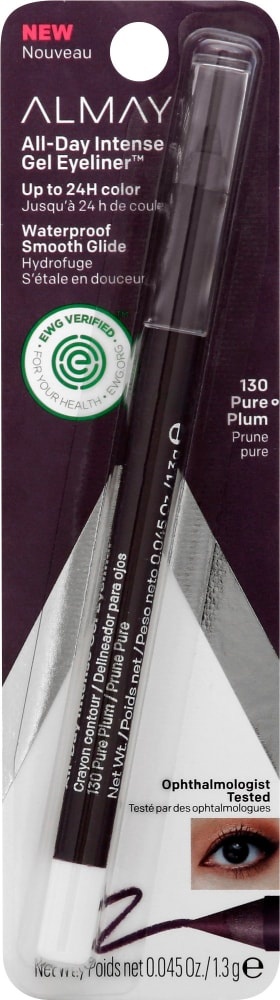 slide 1 of 2, Almay All-Day Intense Gel Eyeliner - Pure Plum - 0.028oz, 028 oz
