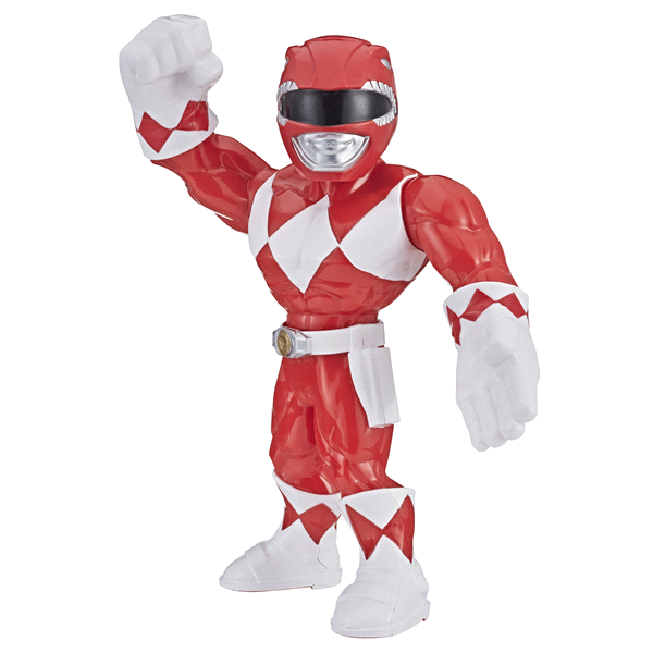 slide 1 of 1, Playskool Heroes Mega Mighties Power Rangers Mighty Morphin Power Rangers 10-inch Figure, 1 ct