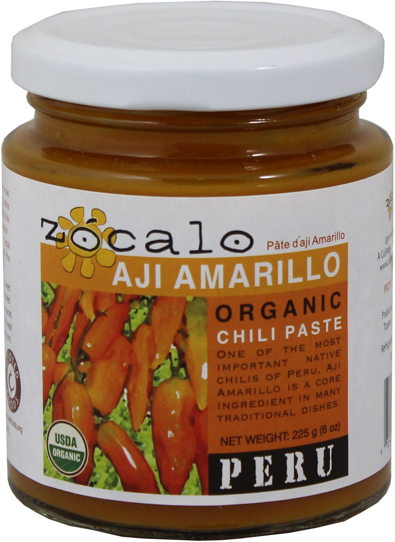slide 1 of 1, Zócalo Aji Amarillo Organic Chili Paste, 8 oz