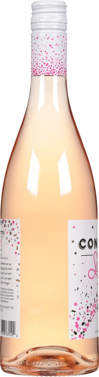 slide 6 of 9, CONFETTI! Rose, Sweet Pink, 750 ml