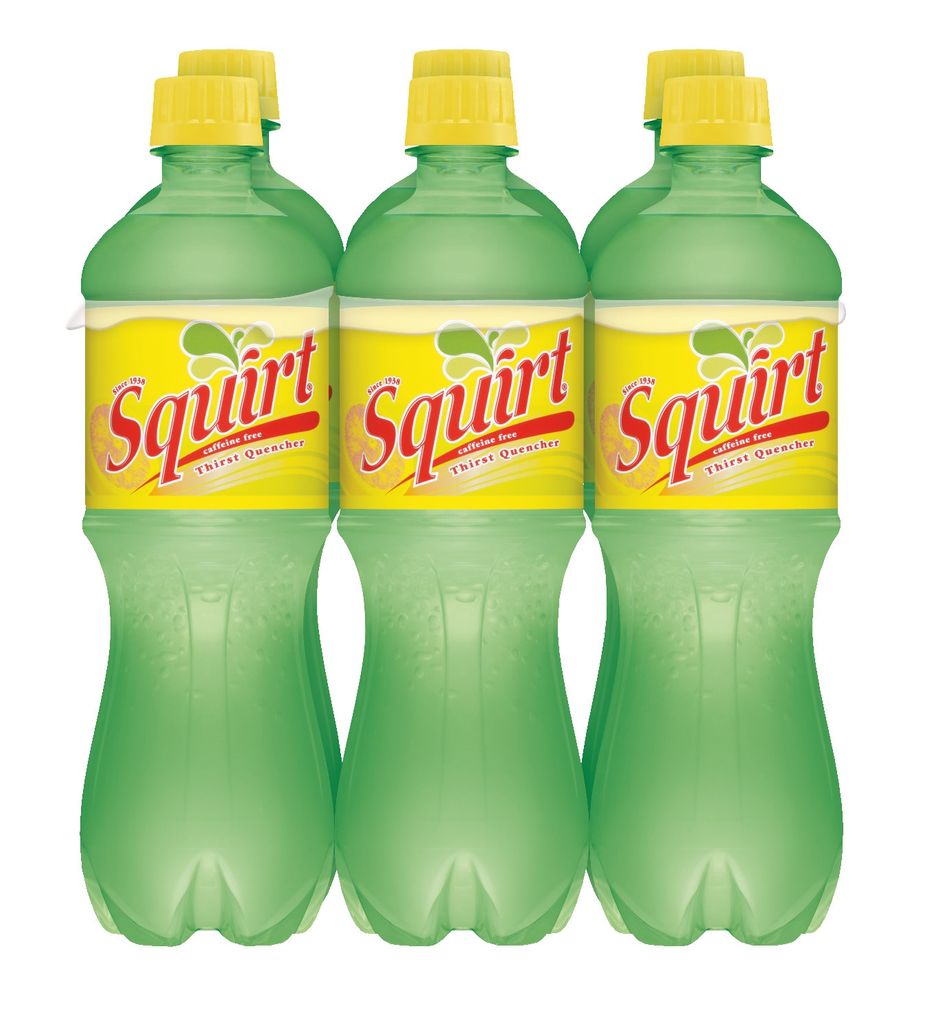 slide 1 of 3, Squirt Soda, 6 ct; 16.9 fl oz
