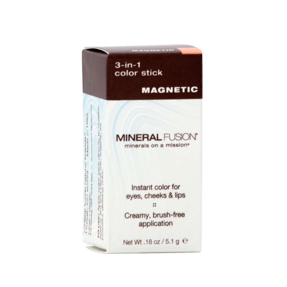 slide 1 of 1, Mineral Fusion Color Stick Magnetic 3-in-1, 0.18 oz