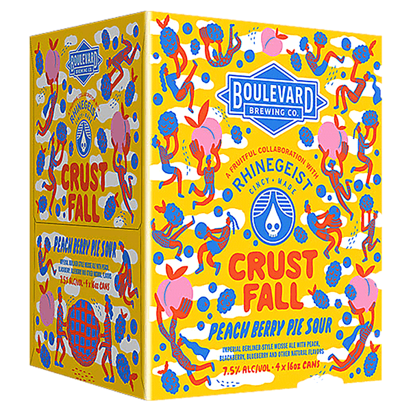 slide 1 of 1, Boulevard Brewing Co/Rhinegeist Collaboration Crust Fall Sour Ale, 4 ct; 16 oz