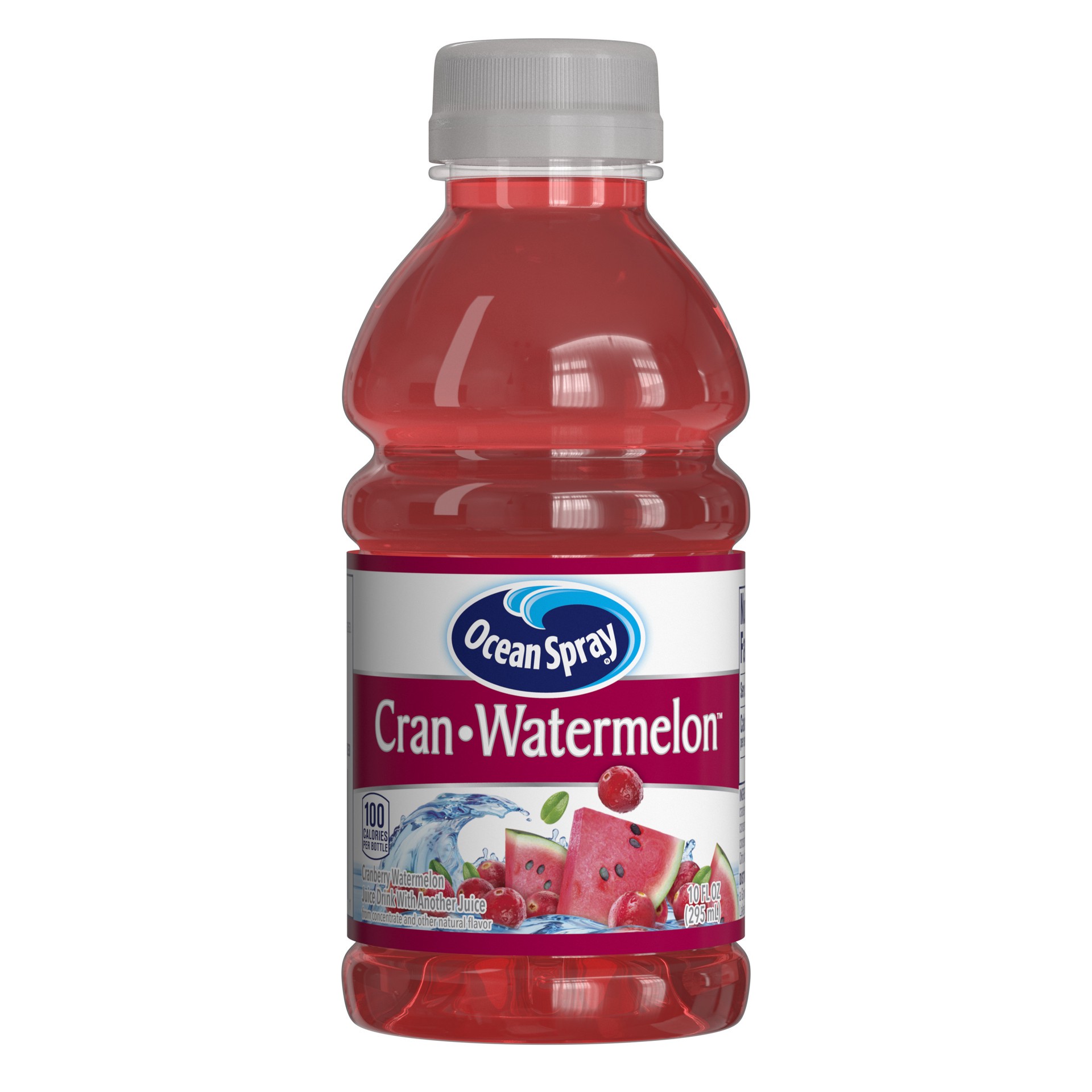slide 8 of 10, Ocean Spray Cran-Watermelon™ Cranberry Watermelon Juice Drinks, 10 Fl Oz Bottles, 6 Count, 60 fl oz