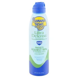 Banana Boat Ultra Defense SPF 110 Max Skin Protect Continuous Spray Sunscreen
