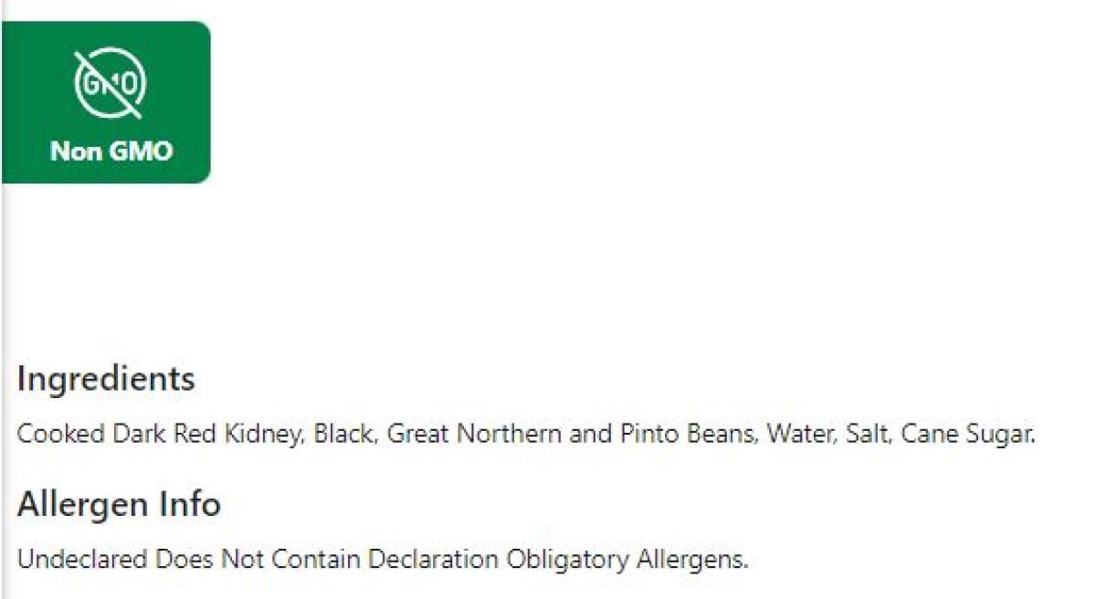 slide 3 of 9, Randall Foods Mixed Ultimate 4-Bean, 48 oz